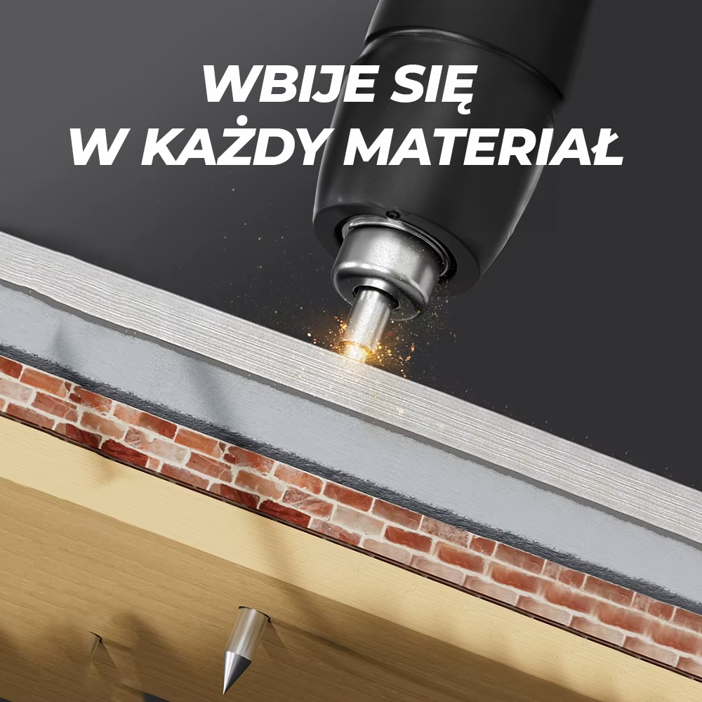 Steel Gun™ – Shotgun wśród gwoździarek